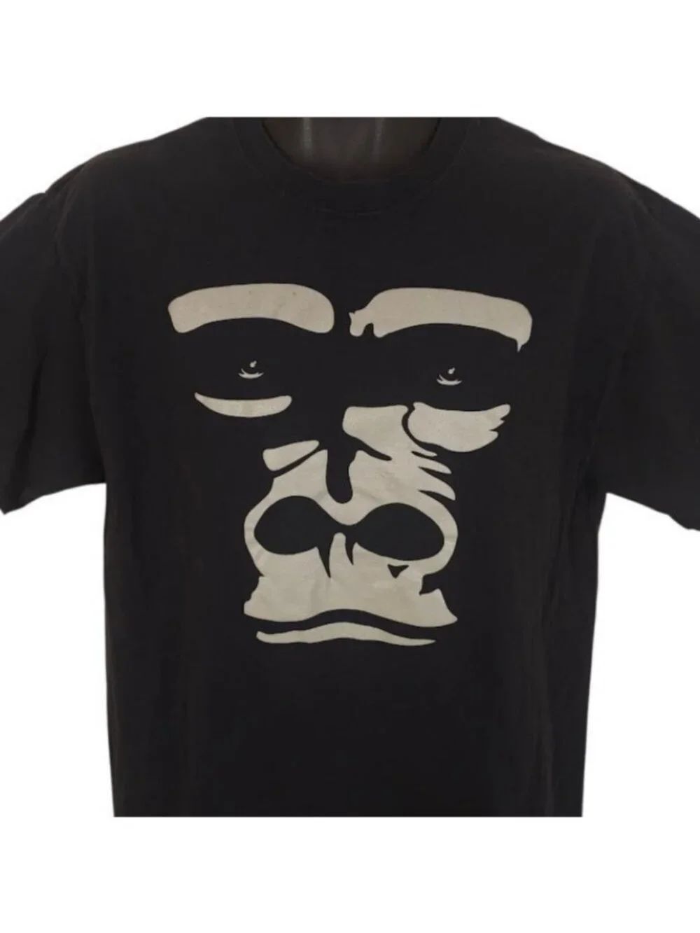 Gorilla T Shirt Mens Size Large Black San Diego Zoo Safari Park Souvenir Tee